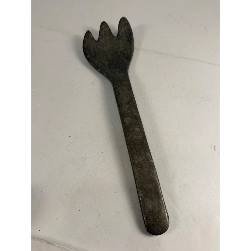 Vintage Wilton Armetale RWP Pewter Salad Serving Fork Columbia PA Metalware